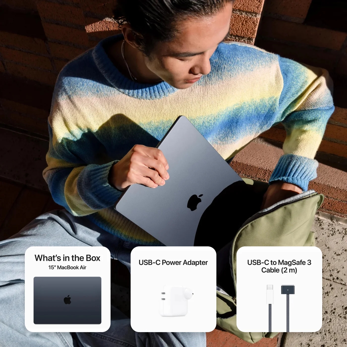Apple MacBook Air M3 (13.6 inch, 8GB, 256GB, macOS) - Imagen 3